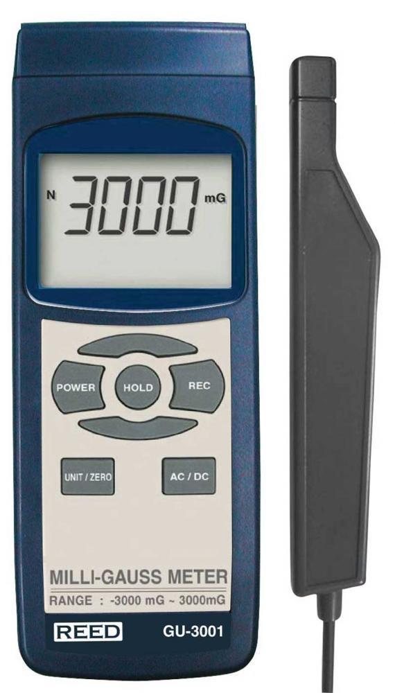 REED GU-3001 Electromagnetic Field (EMF) Meter, milliGauss/ microTesla