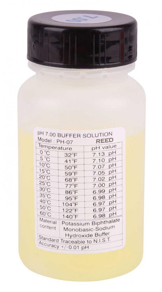 REED PH-07 pH Buffer Solution, 7pH