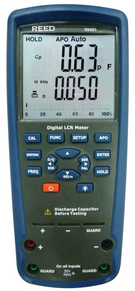 REED R5001 Passive Component LCR Meter