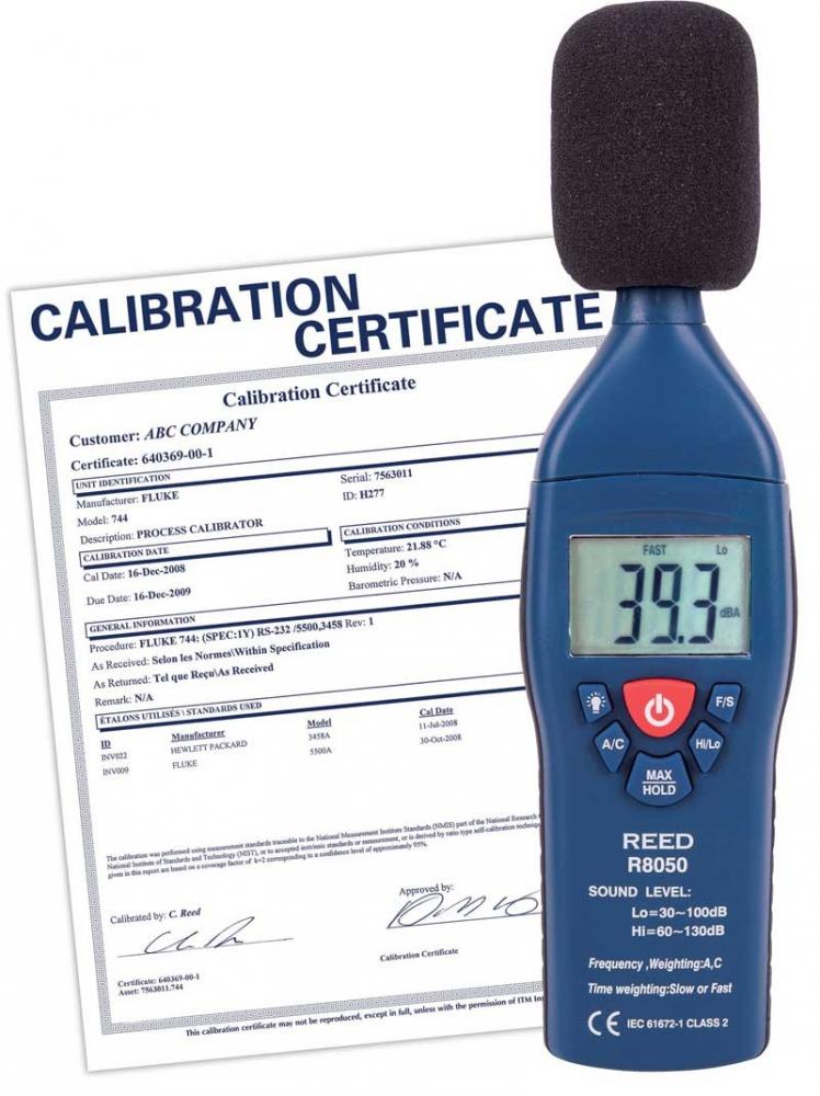 REED R8050 Sound Level Meter