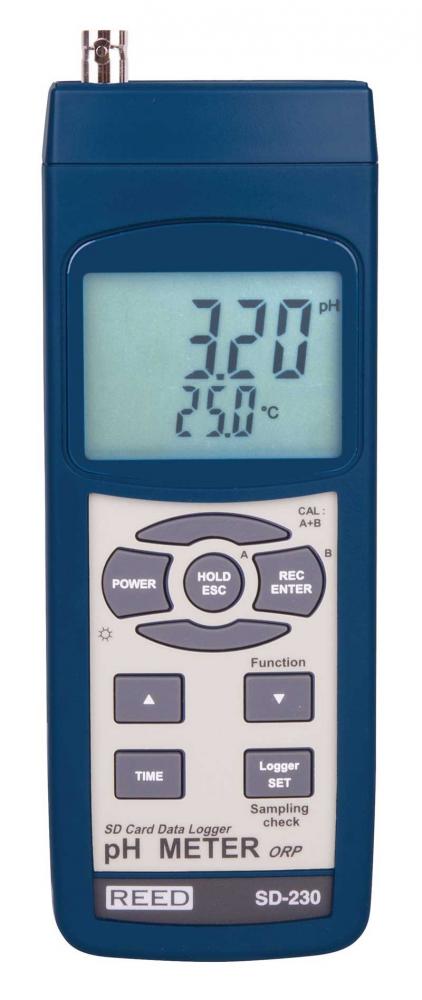 REED SD-230 Data Logging pH/ORP Meter