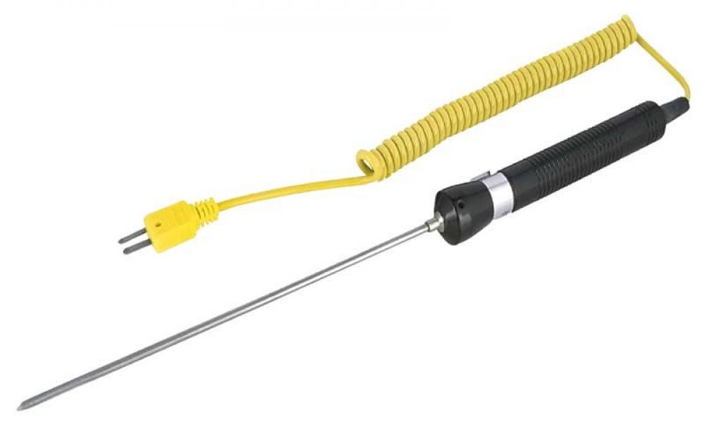 REED R2960 Needle Tip Thermocouple Probe, Type K, -58 to 1112F (-50 to 600C)