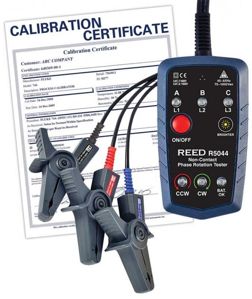 REED R5044-NIST Non-Contact Phase Rotation Tester