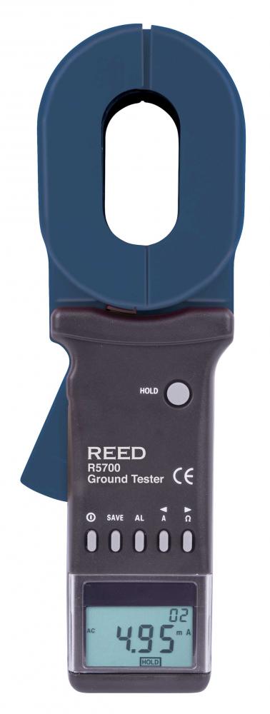 REED R5700 Clamp-On Ground Resistance Tester