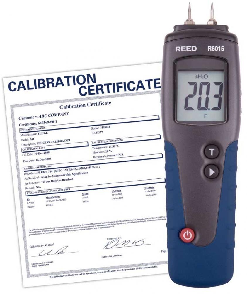 REED R6015 Wood Moisture Detector