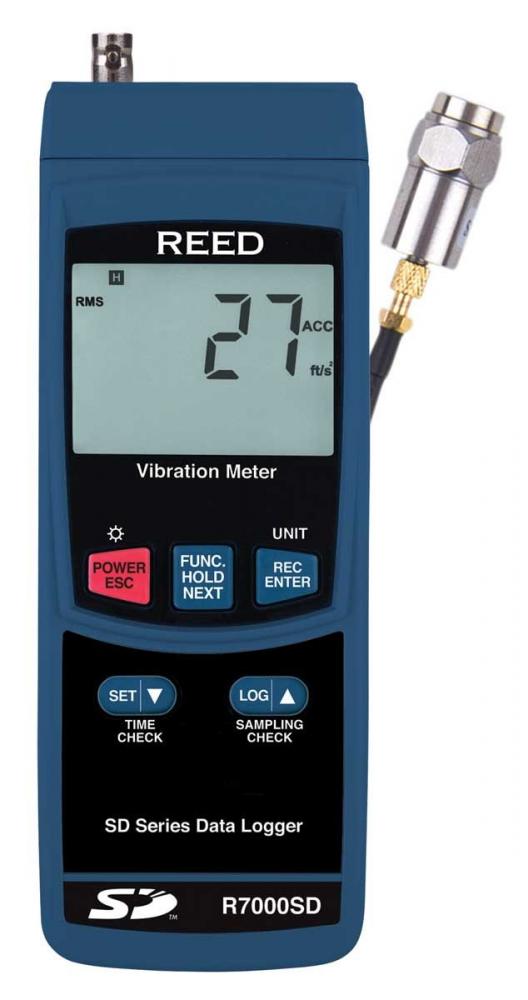 REED R7000SD Data Logging Vibration Meter