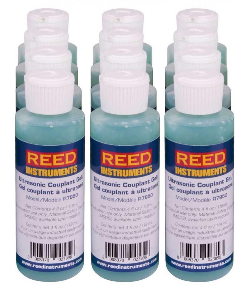 REED R7950 Ultrasonic Couplant Gel, Pack of 12