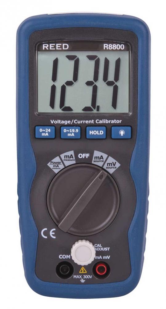 REED R8800 Voltage/Current Calibrator, 199.99mV/19.99mA