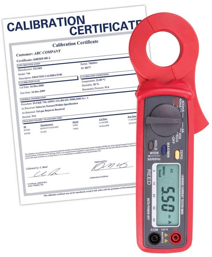 REED ST-9809-NIST AC Leakage Current Tester