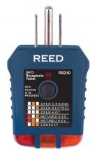 ITM - Reed Instruments 129694 - REED R5210 Receptacle Tester with GFCI