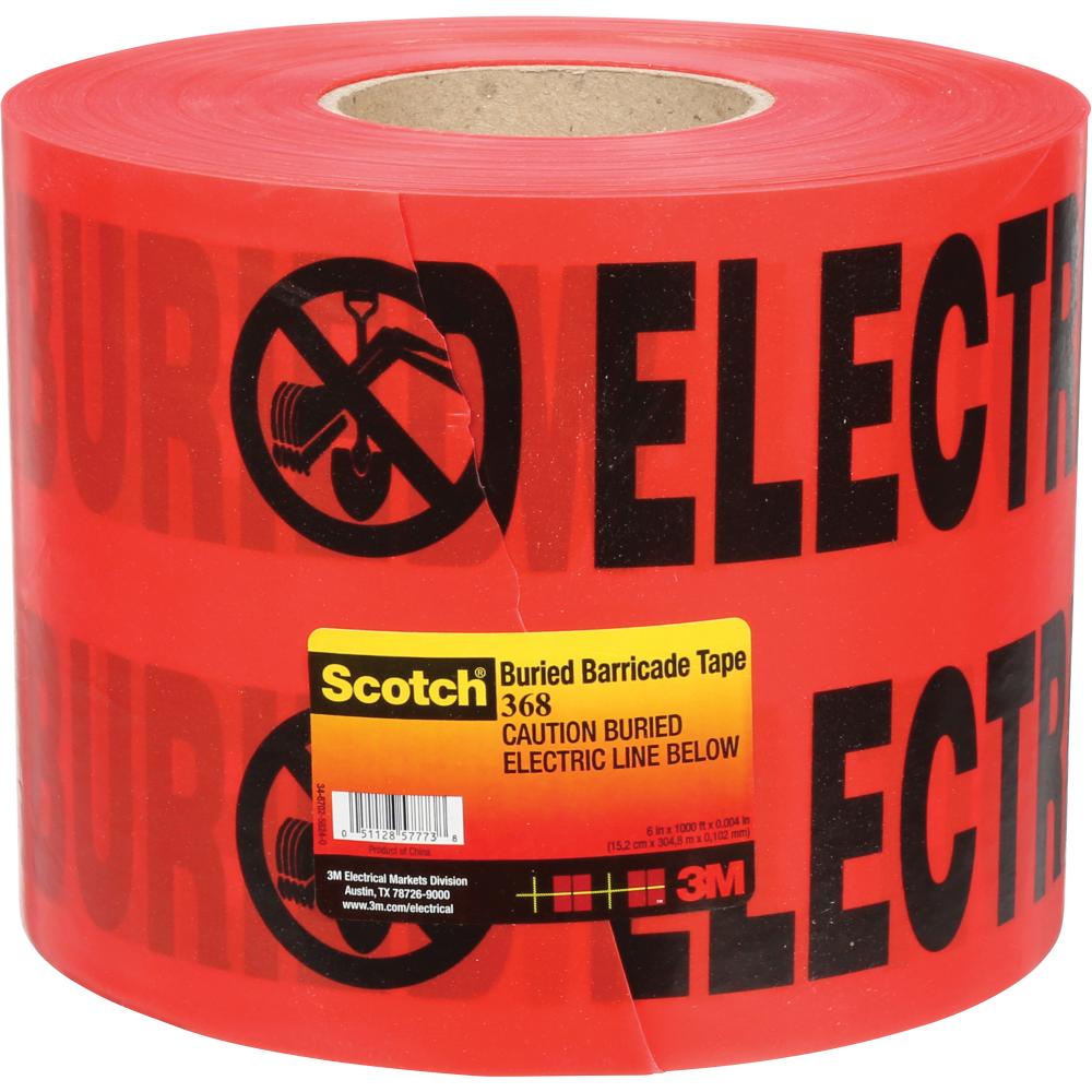 Scotch® Buried Barricade Tape