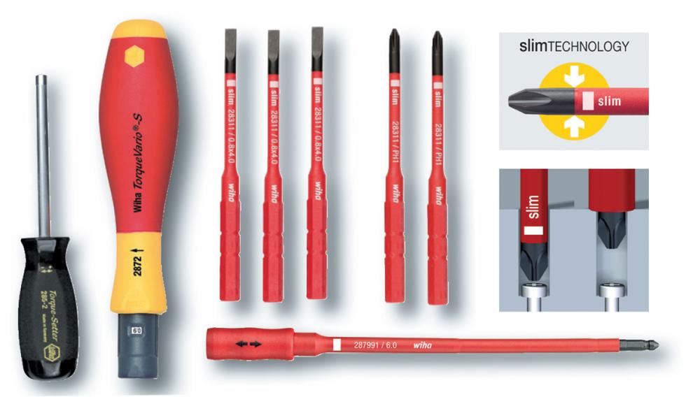 Insulated TorqueControl with Slotted/Phillips SlimLine Blades 8 Piece Set