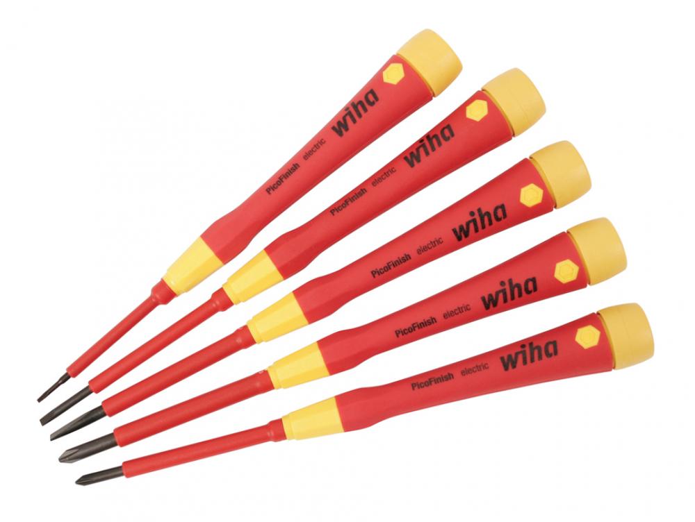 Insulated PicoFinish Slotted/Phillips 5 Piece Set