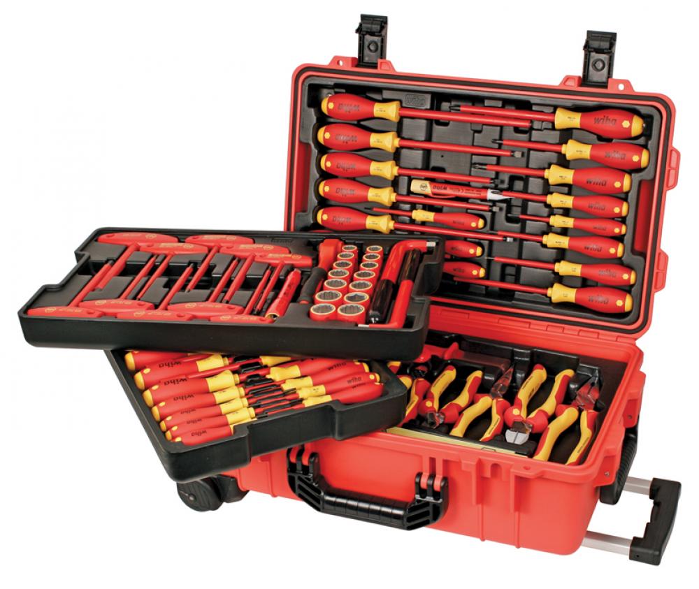 Insulated 80 Piece Set In Rolling Tool Case