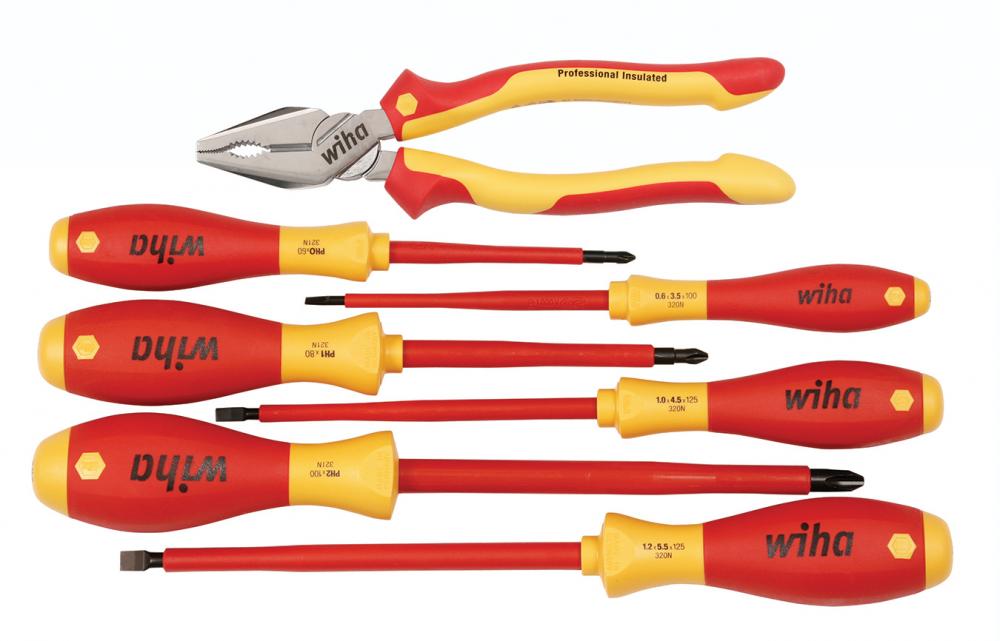 Insulated Lineman&#39;s Pliers & Drivers Set