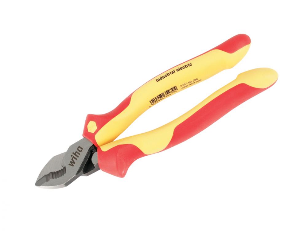 Insulated Industrial Serrated Edge Cable Cutters 8&#34;