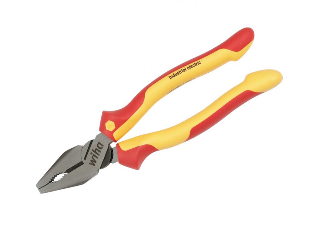 Insulated Industrial High Leverage Combination Pliers 8&#34;