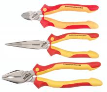 Wiha 32864 - Insulated Pliers & Cutters 3 Pc. Set