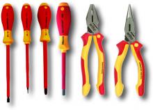 Wiha 32984 - Insulated Industrial Combo Pliers and Screwdrivers 6 Piece Set