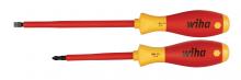 Wiha 33532 - Insulated Slotted/Phillips Screwdrivers 2 Piece Set