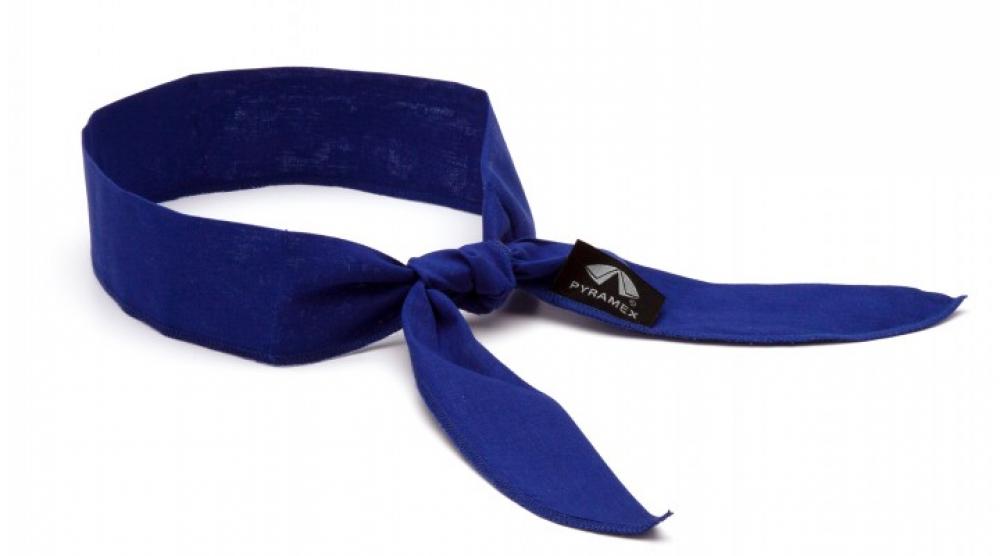 Beaded cooling bandana 12 pack - royal blue