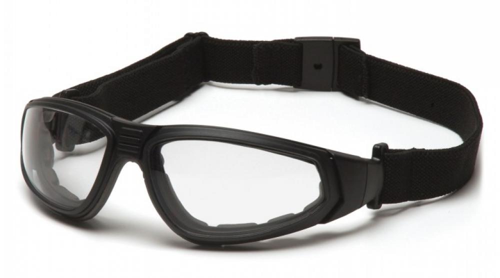 XSG - Black Frame/Clear Anti-Fog Lens