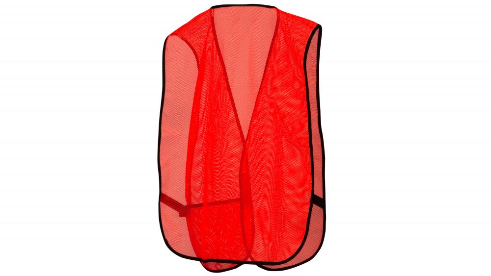 Hi-Vis Orange Value Vest- non rated - One Size Fits Most