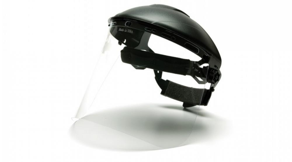Visors - Clear-PC Shield 8&#34; X 15&#34;  /.040 thick