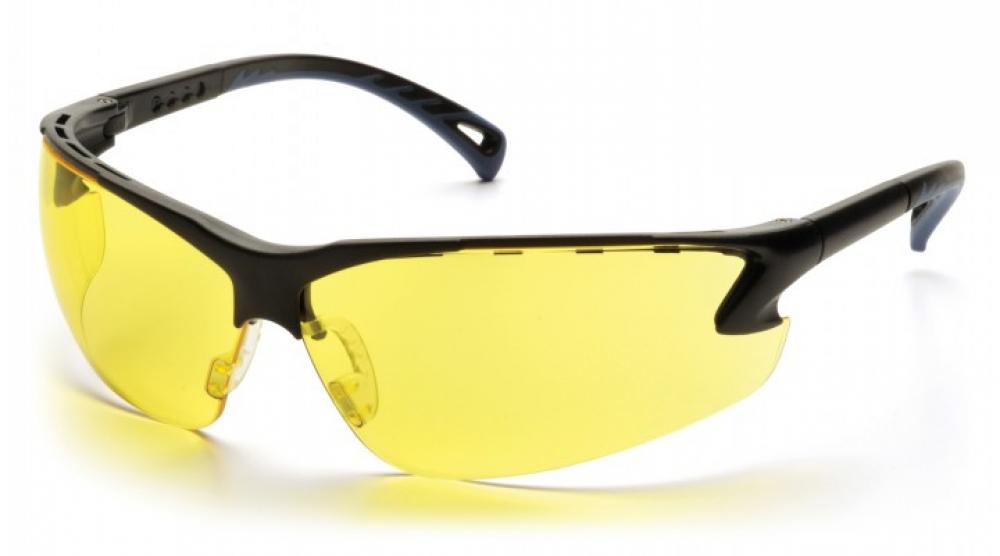 Pyramex Retail - Venture 3- retail - Retail Venture 3 black frame/ amber lens