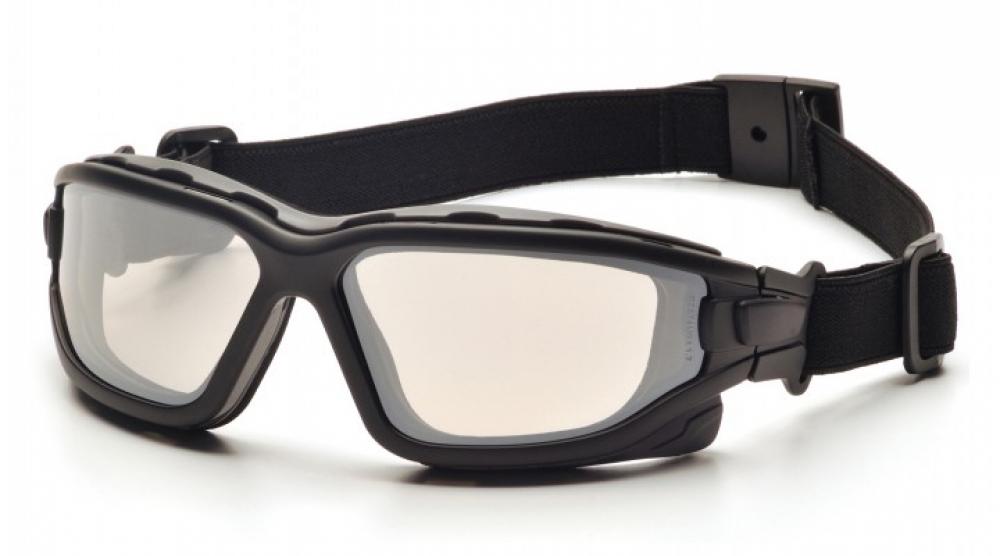 I-Force Slim - Black Strap-Temples/Indoor/Outdoor Mirror Anti-Fog Lens