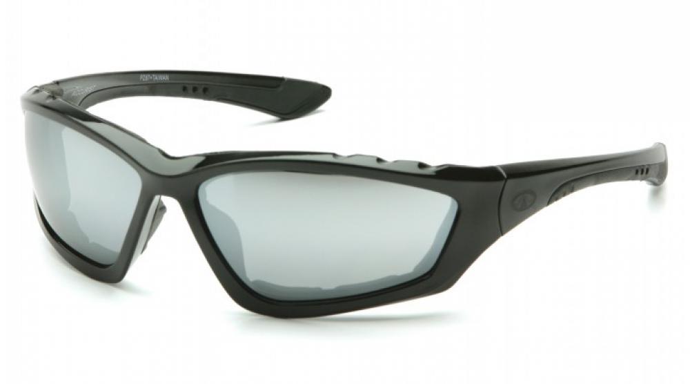 Accurist - Black Padded Frame/Silver Mirror Lens