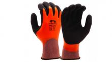 Pyramex Safety GL502S - Glove full drip sandy latex liquid proof - small