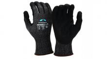 Pyramex Safety GL603DPC5L - Glove nitrile A4 dots thumb crotch - large