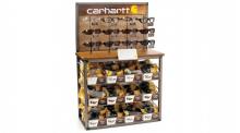 Pyramex Safety CHBD144 - Carhartt - Carhartt - 144 Unit Bulk Display with Interchangeable Bin Labels and Adjustable Mirror