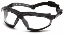 Pyramex Safety GB9410STM - Isotope - Black-Gray Body / Clear H2MAX AF Lens
