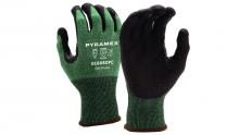 Pyramex Safety GL606DPCVPX2 - Glove Nitrile 18G A3 Dots Thumb Saddle- Vend Pack- size 2X Large