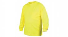Pyramex Safety RLTS3110NSXL - T-Shirt - Hi-Vis Lime Long Sleeve T-Shirt No Tape- Size Extra Large