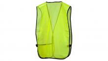 Pyramex Safety RV10X - Hi-Vis Lime Value Vest- non rated - One Size Fits Most