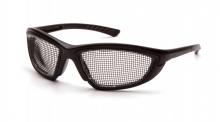 Pyramex Safety SB74WMD - Trifecta- Black frame with Wire Mesh lens