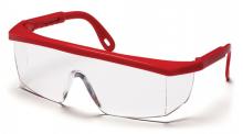 Pyramex Safety SR410S - Integra - Red Frame/Clear Lens