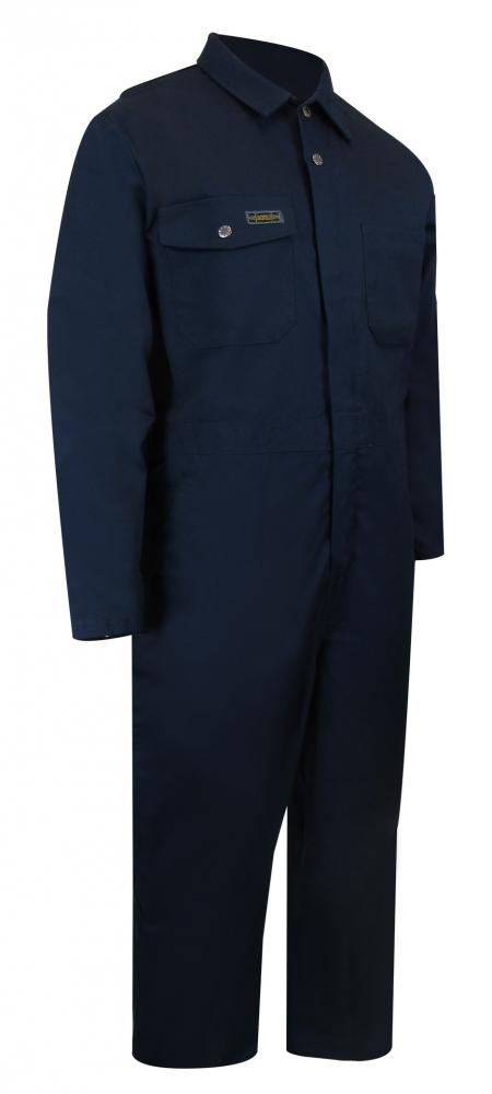 UNLINED COVERALL WITH ZIPPER ON THE LEGS