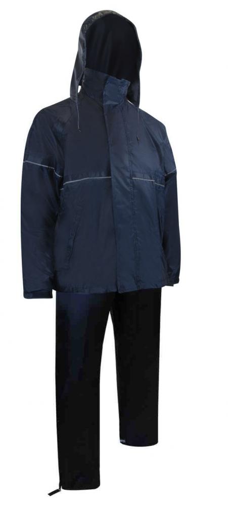 POLYESTER RAIN SUIT. JACKET AND PANTS