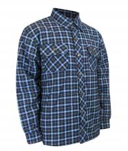 Jackfield 70-250-3XL - QUILTED FLANNEL SHIRT WITH RUSTPROOF SNAPS