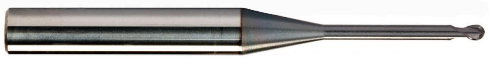 Sowa High Performance 1.0 x 60mm OAL 2 Flute Ball Nose Necked Design Standard &