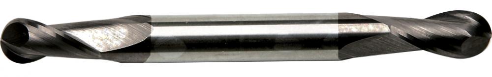 Sowa High Performance 7/32 x 2-1/2&#34; OAL 2 Flute Ball Nose Double End Stub Length