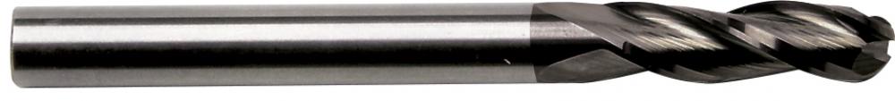 Sowa High Performance 1 x 4&#34; OAL 3 Flute Ball Nose Regular Length TiAlN Coated C