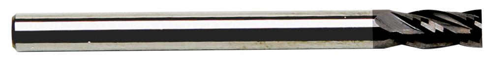 Sowa High Performance 1/16 x 1-1/2&#34; OAL 4 Flute Stub Length TiAlN Coated Carbide