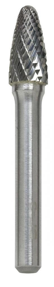 STM SF-51 1/4&#34; x 1/8&#34; Shank Tree Radius End Carbide Double Cut Burr