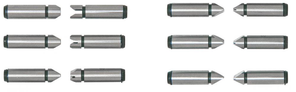 Asimeto 7130600 64-3.5 TPI (0.4-7mm) 6 Pair Screw Thread Micrometer Anvil Set