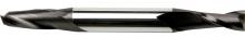 Sowa Tool 102-019 - Sowa High Performance 7/16 x 4" OAL 2 Flute Double End Regular Length TiAlN Coat
